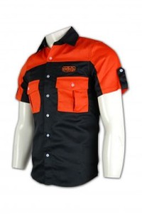 DS023 contrast colour darts team shirts hk design pocket hk company supplier